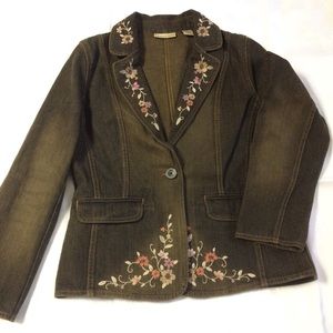 *SOLD* Apostrophe Jean Jacket